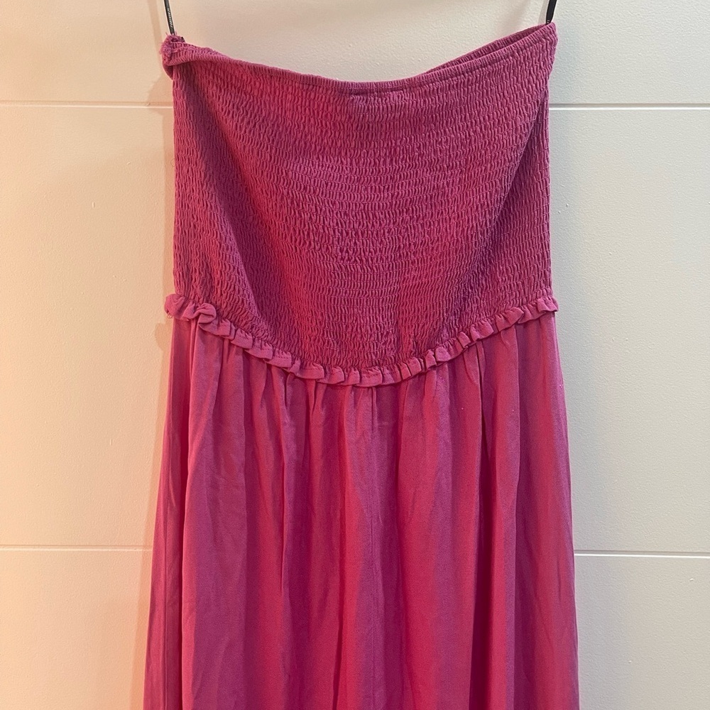 Forever 21 Strapless Pink Dress